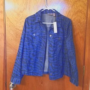 Classic lightweight denim jean jacket